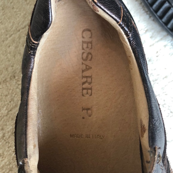 Italian shoes in leather and suede - Picture 3 of 3